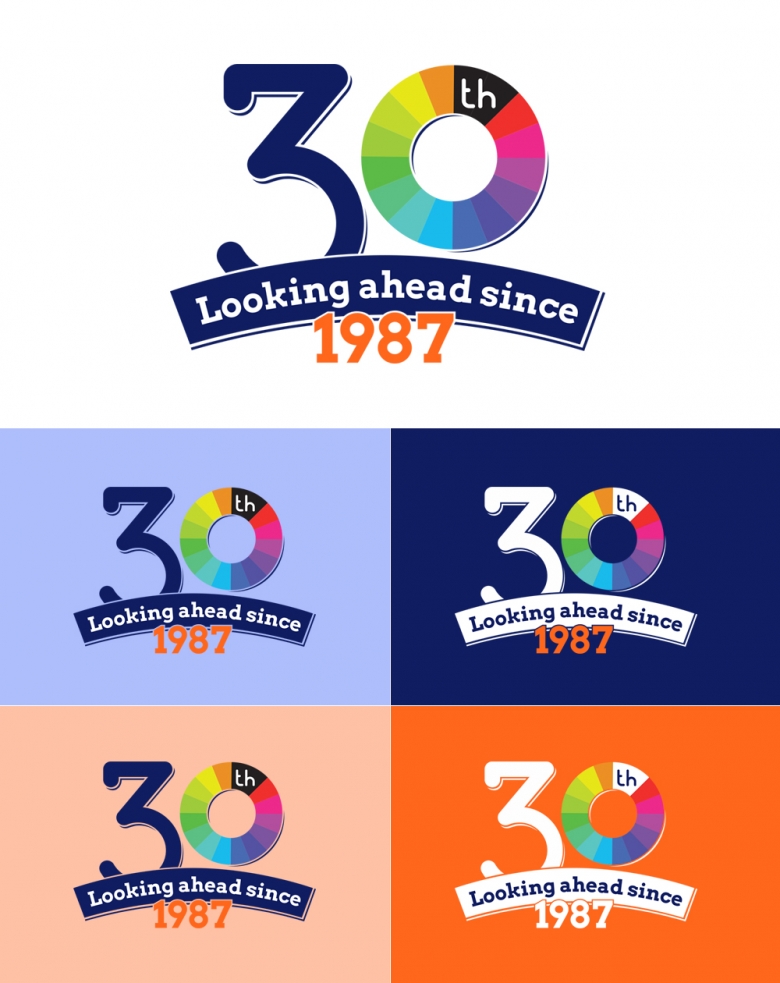 thirtieth anniversary logo